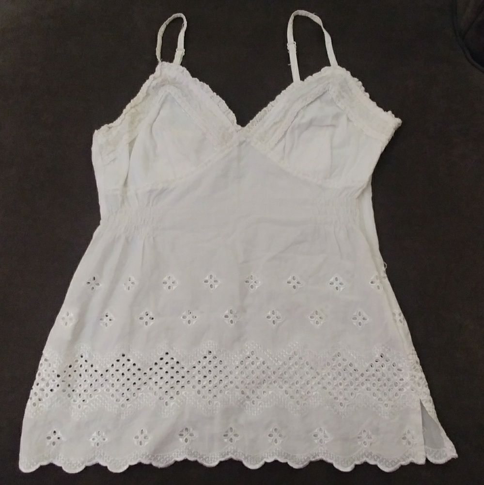 Dainty Eyelet & Lace Top